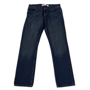 Levi’s 511 Skinny Jeans Mid-Rise Dark Blue Cotton Stretch Boys Size 20R/30x30
